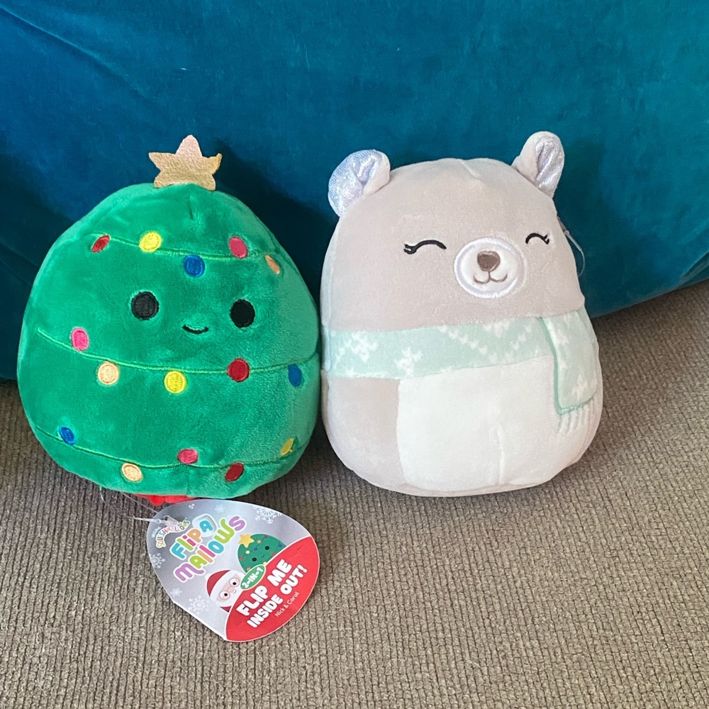 NWT Christmas squishmallow mini bundle
